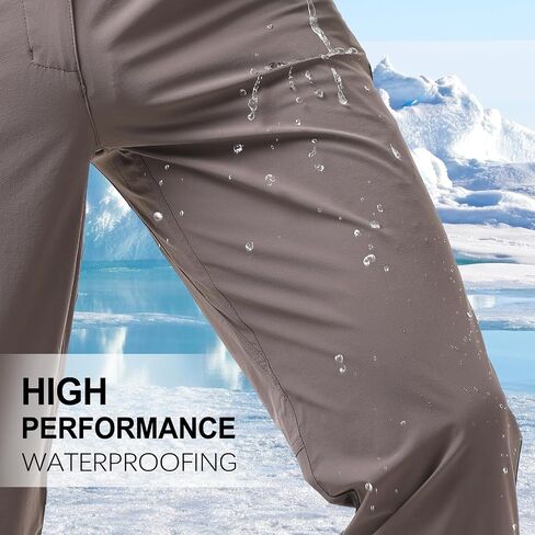 Men's Hiking Cargo Pants Quick Dry Lightweight Waterproof casual Pants in Saudi Arabia