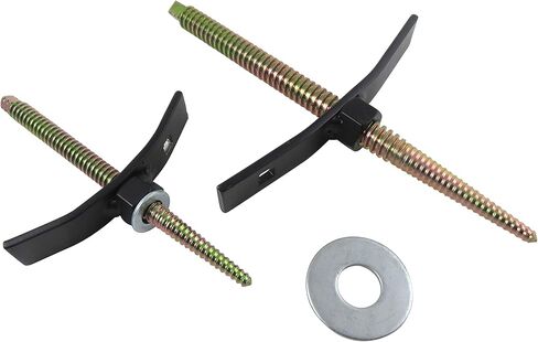 مجموعة Taytools 101904 مكونة من قطعتين براغي كارفرز كبيرة وصغيرة بقطر 1/2 بوصة وقطر 5/8 خيوط مدببة 6-1/2 بوصة و9-1/2 بوصة الطول الإجمالي in Kuwait