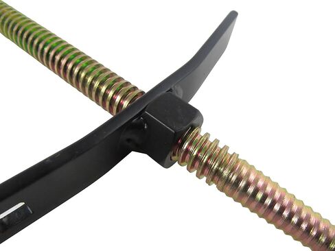مجموعة Taytools 101904 مكونة من قطعتين براغي كارفرز كبيرة وصغيرة بقطر 1/2 بوصة وقطر 5/8 خيوط مدببة 6-1/2 بوصة و9-1/2 بوصة الطول الإجمالي in Kuwait