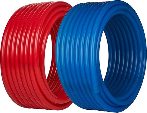 EFIELD 1/2 inch 2 x100 ft Pex-A Pipe/Tubing Blue & Red 200 ft Length for Potable Water-for Hot/Cold Water-Plumbing Applications, with Free Pipe Cutter in Saudi Arabia