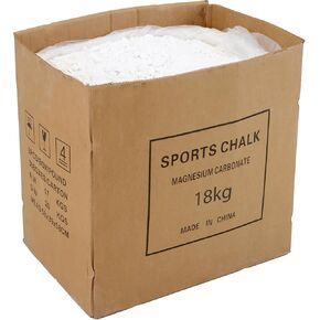 طباشير Z الرياضي السائب (18 كجم / 39.68 رطل) لكرات الطباشير القابلة لإعادة الملء، والجمباز، ورفع الأثقال، وتسلق الصخور، والصخور in Kuwait