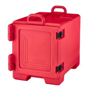 Cambro UPC300158 Camcarrier UPC Capacity 3 Full Size 4" Deep Pans Hot Red Case of 1