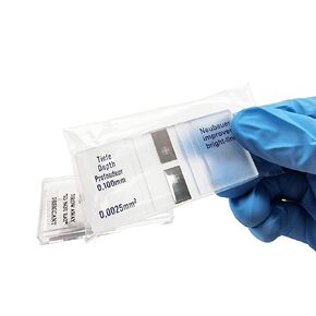 Blood Counting Chamber Cell Counting Chamber Hemocytometer Neubauer Improved with Bright Line with 2 pcs Coverslips