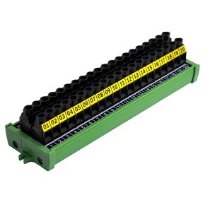 20 Position 30Amp/300V Screw Terminal Block Distribution Module (Screw Mount)