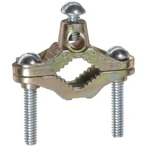 NSI GZB-1 Zinc Die-Cast Ground Clamp, 1/2-1" Conduit Size, 2-10 Ground Wire Range, Pack of 25