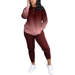 YeGine Womens 2 Piece Outfits Sweatsuits Casual Long Sleeve Jogger Tracksuits Lounge Sets With Pockets