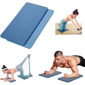Exercise Knee Pad Cushion, 2 PCS Comfortable Non-slip Yoga Knee Pad Sports Balance Knee Pad Cushion, Extra Padding Yoga Mat Knee Support Pad Yoga Kneeling Pad for Protecting Knee, Ankle, Elbow, Wrist