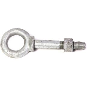 Koch 106040 Forged Shoulder Eye Bolt with Nut, 5/16 by 4-1/4, Galvanized