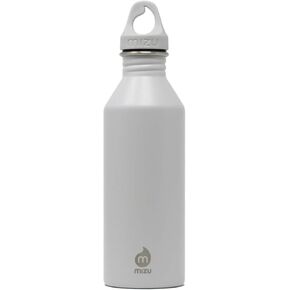 Mizu M8 - 25 oz. Single Wall Narrow Mouth Stainless Steel Bottle with Loop Cap