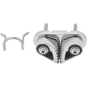 Cam Cleat, Stainless Steel Marine Cam Cleat for 3 to 12mm Rope, Quickly Released, Strong Holding Power, High Load Rope Cam Cleats