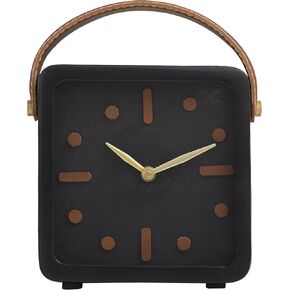 Deco 79 Clock, Small Size, Black