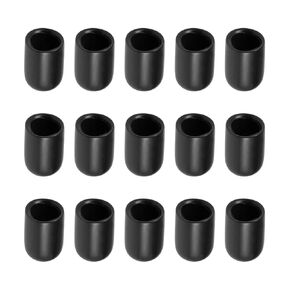 Screw Thread Protector Cover Rubber End Caps, [for Screw, Bolt] - 5/16" ID/Black/200pcs