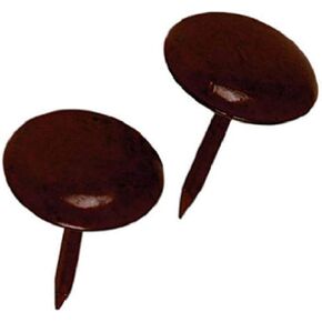 Brown 122689 Large Round Head Furniture Nail, 25-Pack, No Size