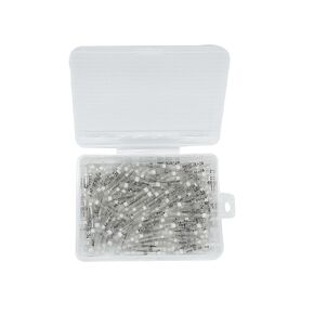100 PCS Solder Seal Wire Connectors 16-14 Gauge 40mm Long Insulated for Electrical Wire (16-14)