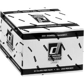 MLB Panini 2021 Donruss Baseball Trading Card VALUE Box [12 Packs]