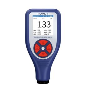 Paint Mil Thickness Meter Gauge for Fe/NFe Car Coating Thickness Measurement in mil/um/mm, USB-C Charge