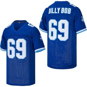 Men's 69 Billy Bob 82 Charlie Tweeder 4 Jonathan Moxon Varsity Blues Movie West Canaan Coyotes Football Jersey Stitched