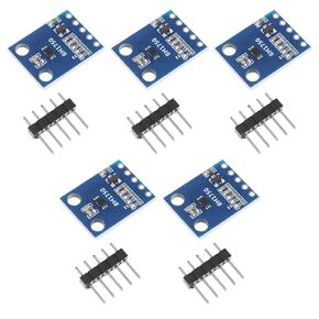 The Lord of the Tools 5 Sets BH1750 Light Intensity Sensor Modules with a Range of 3-5V Light Intensity Sensor 0-65535 for Pressure Temperature Module DIY Lighting