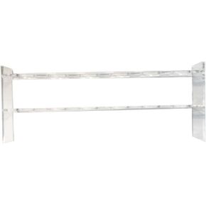 6 Hole Clear Acrylic Plastic Test Tube Bud Vase Spice Rack for Vials Bottles Toothbrush Razor Pen Display Stand