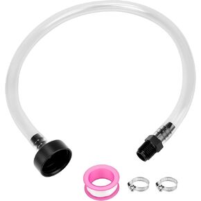 Boat Bleed Kit Fill Tube Compatible with Seastar Hydraulic Steering, Hydraulic Steering Fluid Filler Kit Fits for Seastar Outboard, Sterndrive & Inboard Hydraulic Helms, Hydraulic Steering Bleeder Kit
