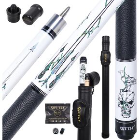 Pool Cue Stick 100% Canadian Maple Wood Pool Cue 13mm Tip Billiard cue Stick 19.5-21oz Pool Sticks Suitable for Bars,Club,Pool Table Sports
