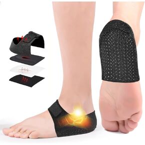 Plantar Fasciitis Heel Cups for Heel Pain Relief, Adjustable Heel Pads, Anti-Slip Gel Heel Protector for Plantar Fasciitis, Heel Spurs, Cracked Heels, Suitable for Men and Women(Size L)