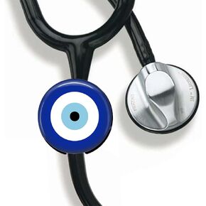 Funny Stethoscope Tag Personalized,Nurse Doctor Stethoscope ID Tag Customized, Medical Stethoscope Name Tag with Writable Surface-Black, Small, coubi001-Q