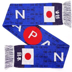 Japan Nippon Soccer Knit Scarf