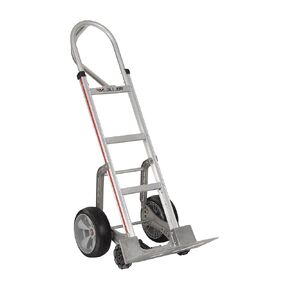 Magliner HRK15AUAE2 Self-Stabilizing Hand Truck, Vertical Loop Handle, Interlocked Microcellular Foam Wheels, Straight Back Frame, 500 lb Capacity
