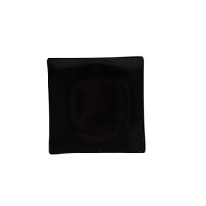 FSE 24006BK Plate, 6" x 6", 1" deep, square, Pack of 12