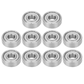 10PCS S608Z Stainless Steel , Bearings Precision Balls Ball Bearings for Longboards Roller Skates 8x22x7mm