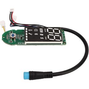 Alomejor Electric Scooter Dashboard Circuit Board ReplacementControl PCB Material Easy to Install Clear Data Display Great Replacement Part