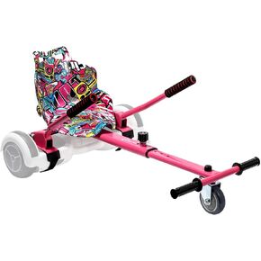 Sunshine Hoverboard Kart Seat Attachment Accessory for 6.5" 8" 10" Two Wheel Self Balancing Scooter