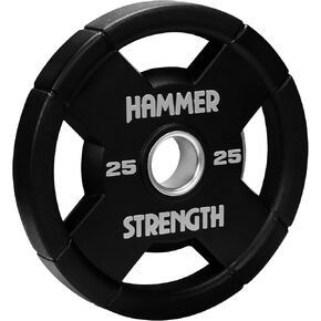 Hammer Strength 25Lb Round Urethane Olympic Plate