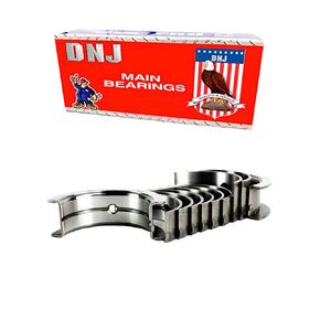 مجموعة المحامل الرئيسية DNJ MB1142 الحجم القياسي لـ 76-03 دودج وجيب وكرايسلر وبليموث 5.2L V8 OHV مستنشق بشكل طبيعي