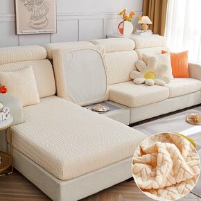Magic Sofa Covers Sectional Couch Covers Sofa Covers Washable 2024 New Couch Cushion Covers Soothing Home Sofa Covers Sofa Hero Covers Stretch Slipcovers (Gray,Large Single Seat Cover)