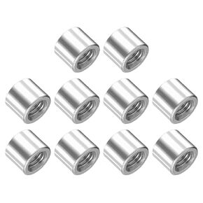 Weld on Bung Nut (M6x10mmx6mm) 4Pcs, Stainless Steel Insert Weldable Fuel Tank Fitting - for Component Maintenance, Weld-On Adapter