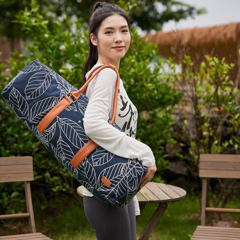 حقيبة سجادة يوجا كبيرة من القماش من باوشا مقاس 1/4 1/3 2/5 1/2 بوصة بساط يوجا سميك للغاية للنساء YG-01 in Kuwait