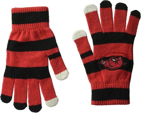 FOCO NCAA Stripe Knit Glove in Saudi Arabia