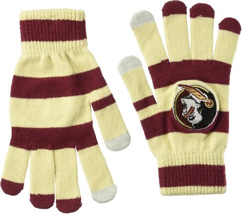 FOCO NCAA Stripe Knit Glove in Saudi Arabia