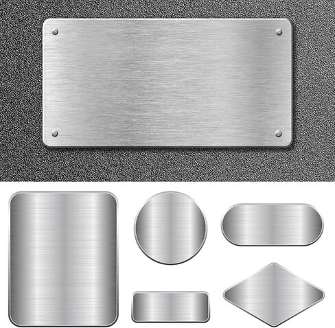 MECCANIXITY 6061 T6 Aluminum Sheet, 8 x 16 x 1/6 Inch Rectangle Heat-treatable Aluminum Sheet Flat Metal Plate Covered with Protective Film for Industrial, Crafting Pack of 2 in Saudi Arabia