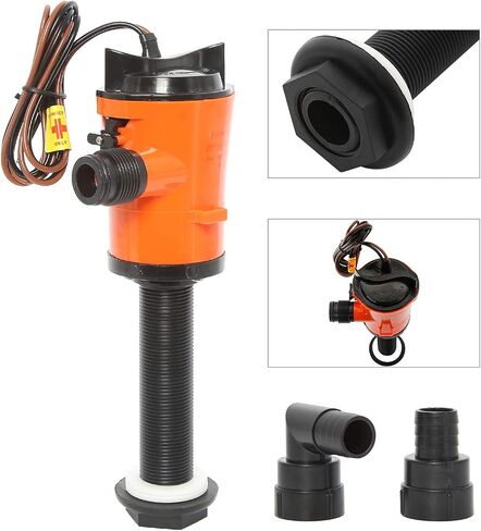 Amarine Made 12V 800GPH Livewell Baitwell Pumps Boat Submersible Bilge Pump in Saudi Arabia