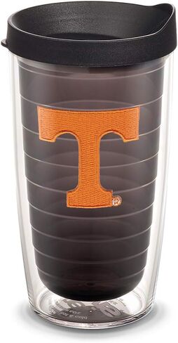 Tervis Made in USA Double Walled University of Tennessee Volunteers Insulated Tumbler Cup Keeps Drinks Cold & Hot, 16oz, Primary Logo - Quartz in Saudi Arabia