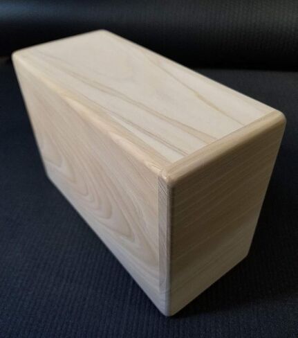Yoga Block Made from Japanese Hinoki Wood in Kuwait
