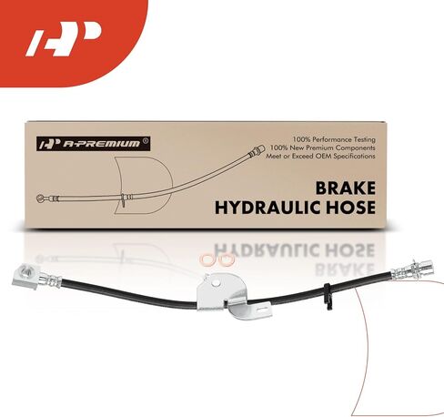 A-Premium Front Driver and Passenger Brake Hydraulic Hose Compatible with Ford Models - For F-150 2010 2011 - Replace# AL3Z2078G(Pack of 2) in Saudi Arabia