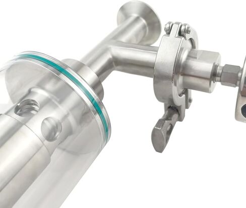 1 "/1.5" ثلاثي البرسيم متوافق مع نوع المحملة صمام Spunding مع ثلاثي المشبك الحجاب الحاجز المانومتر 0.2-2.2 بار مجموعة صمامات Bunging للتخمير تحت شريط الضغط / مقياس رطل لكل بوصة مربعة in Kuwait