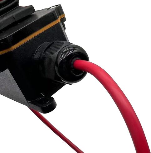10AWG Dual-Sided Wired Switch for Motorcycles, Cars, and Power On/Off Applications. in-line Wire Switch DPST DC12-24V 35A Quick Connect/Disconnect (with Switch and Copper Ring Power Wire) 30cm, IP67 in Saudi Arabia
