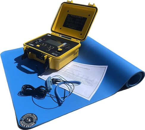 Certified ESD Mat Kit with Ground Cord, Wrist Strap, and Certification Included. Military Grade and Made in The USA! in Saudi Arabia