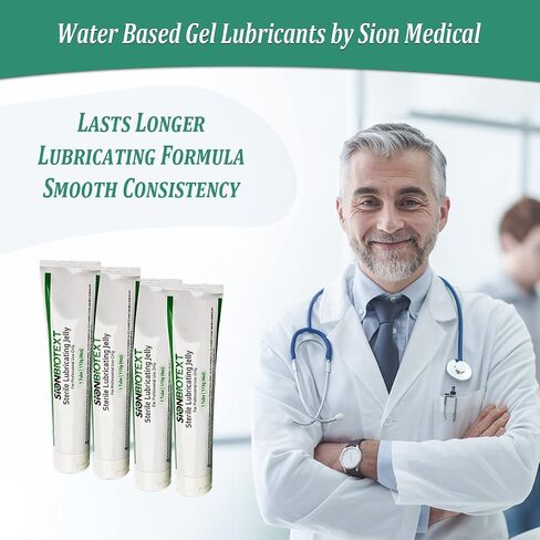 Water-Based Lubricant, Professional Lube in Single Packets for Hospitals and Clinics Use, Lubricating Jelly Smooth Consistency, Non-Staining, Sterile lube 144 Packs per Box (5g Each) in Saudi Arabia
