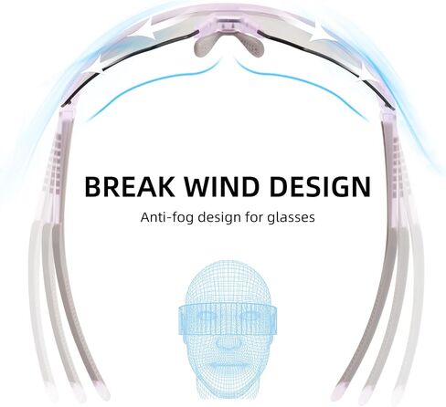 ROCKBROS Photochromic Cycling Glasses for Men Running Glasses for Women Mountain Bike Sunglasses in Saudi Arabia